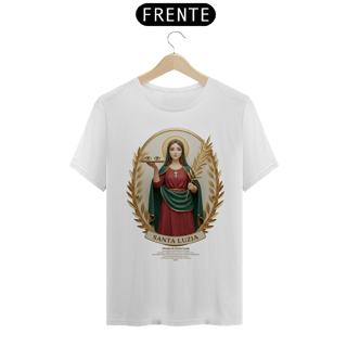 Nome do produto Camiseta Religiosa - Santa Luzia