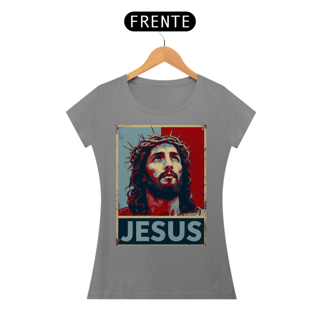 Nome do produto Baby Look Religiosa - Jesus Coroado de Espinhos
