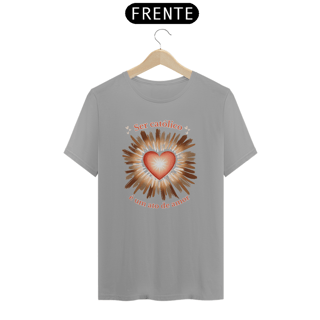 Nome do produto Camiseta Religiosa - Ser Católico é um Ato de Amor