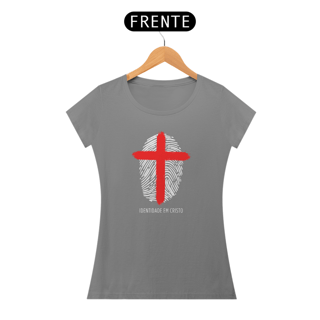 Nome do produto Camiseta Religiosa - Identidade em Cristo