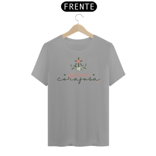 Nome do produto Camiseta Religiosa - Forte e Corajosa III