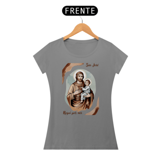 Nome do produto Baby Look Religiosa - São José