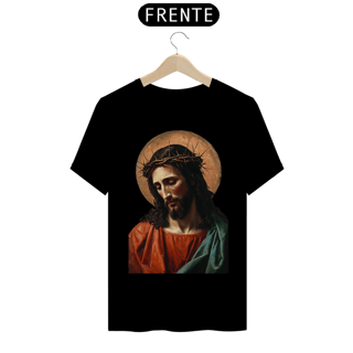 Nome do produto Camiseta Religiosa - Cristo de Amor e Sacrifício