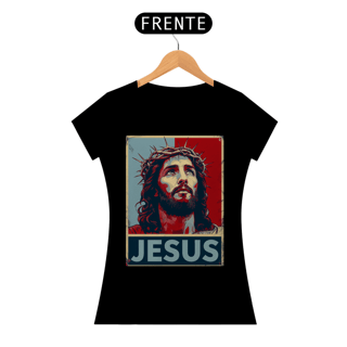 Nome do produto Baby Look Religiosa - Jesus Coroado de Espinhos