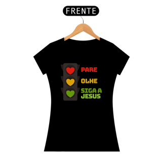 Nome do produto Baby Look Religiosa - 