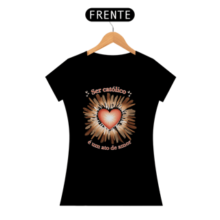 Nome do produto Baby Look Religiosa - 
