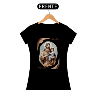 Nome do produto Baby Look Religiosa - São José