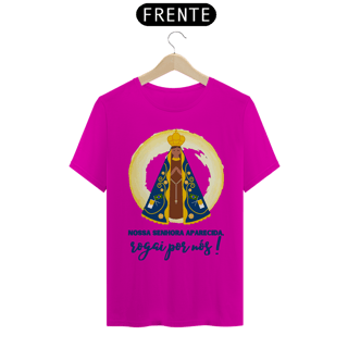 Nome do produto Camiseta Religiosa - Nossa Senhora Aparecida, Rogai Por Nós