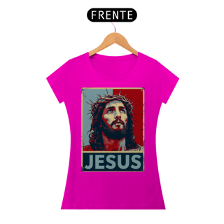 Nome do produto Baby Look Religiosa - Jesus Coroado de Espinhos