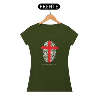 Nome do produto Camiseta Religiosa - Identidade em Cristo