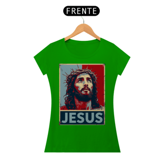 Nome do produto Baby Look Religiosa - Jesus Coroado de Espinhos