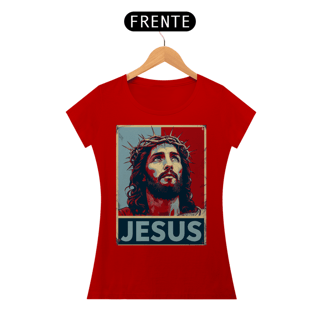 Nome do produto Baby Look Religiosa - Jesus Coroado de Espinhos