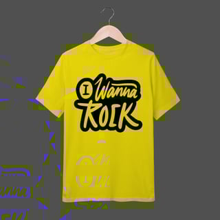 Nome do produto Camiseta Infantil (10 a 14) | I Wanna Rock