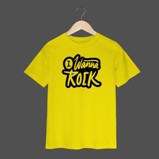 Nome do produto Camiseta Infantil (2 a 8) | I Wanna Rock