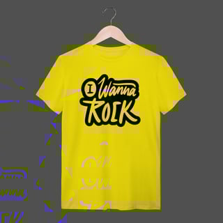 Nome do produto Camiseta Quality | I Wanna Rock