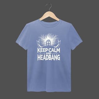 Nome do produto Camiseta Estonada | Keep Calm And HeadBang