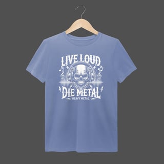 Nome do produto Camiseta Estonada | Live Loud - Die Metal