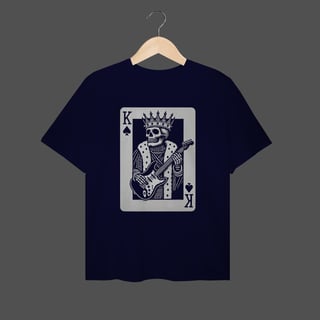Nome do produto Camiseta Plus Size | Rei de Espadas