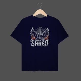 Nome do produto Camiseta Plus Size | Born To Shred