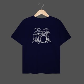 Nome do produto Camiseta Plus Size | Drums