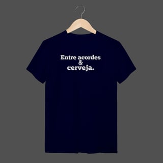 Nome do produto Camiseta Quality | Entre acordes & cerveja.