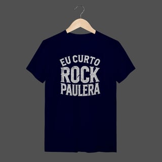 Nome do produto Camiseta Quality | Eu Curto Rock Paulera