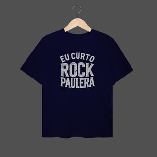 Nome do produto Camiseta Plus Size | Eu Curto Rock Paulera