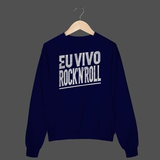 Nome do produto Moletom Fechado Prime | Eu Vivo Rock'N'Roll
