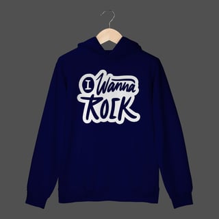 Nome do produto Moletom Canguru Prime | I Wanna Rock