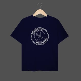 Nome do produto Camiseta Plus Size | Keep Rocking!