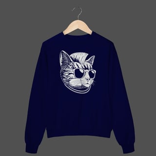Nome do produto Moletom Fechado Prime | Punk Cat