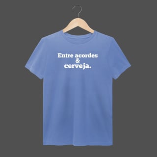 Nome do produto Camiseta Estonada | Entre acordes & cerveja.