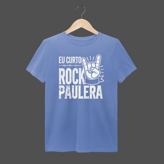 Nome do produto Camiseta Estonada | Eu Curto Rock Paulera