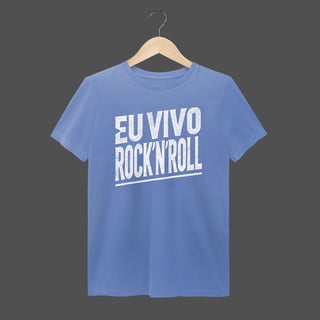 Nome do produto Camiseta Estonada | Eu Vivo Rock'N'Roll