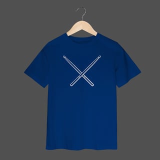 Nome do produto Camiseta Infantil (2 a 8) | Baquetas