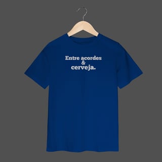 Nome do produto Camiseta Infantil (2 a 8) | Entre acordes & cerveja.