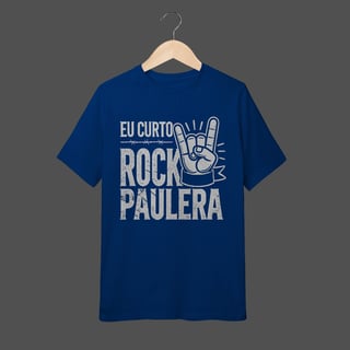 Nome do produto Camiseta Infantil (10 a 14) | Eu Curto Rock Paulera