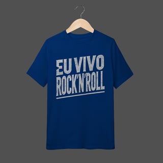 Nome do produto Camiseta Infantil (10 a 14) | Eu Vivo Rock'N'Roll