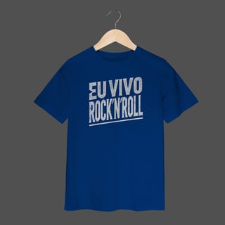 Nome do produto Camiseta Infantil (2 a 8) | Eu Vivo Rock'N'Roll