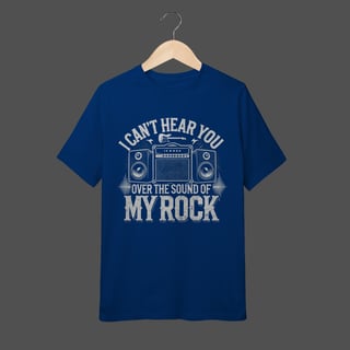 Nome do produto Camiseta Infantil (10 a 14) | I Can't Hear You - Over The Sound Of My Rock