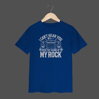 Nome do produto Camiseta Infantil (2 a 8) | I Can't Hear You - Over The Sound Of My Rock