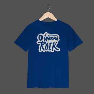 Nome do produto Camiseta Infantil (2 a 8) | I Wanna Rock