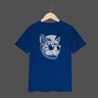 Nome do produto Camiseta Infantil (2 a 8) | Punk Cat