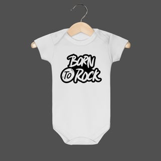 Nome do produto Body Infantil | Born To Rock