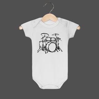 Nome do produto Body Infantil | Drums