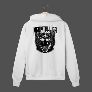 Nome do produto Moletom C/ Zíper Prime | Meowtallica