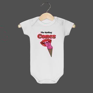 Nome do produto Body Infantil | The Rolling Cones