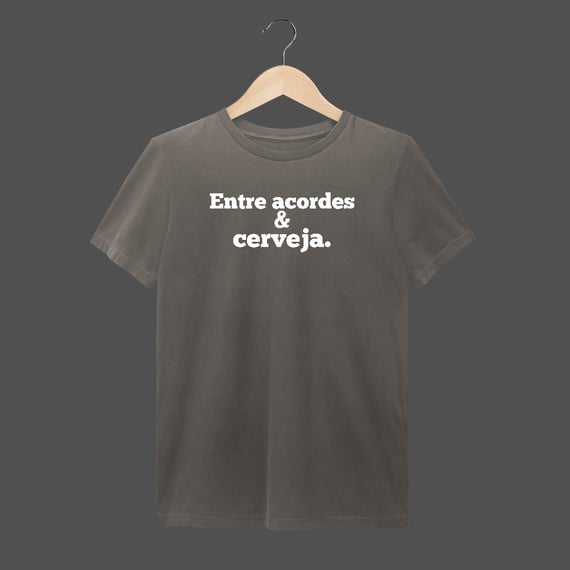 Camiseta Estonada | Entre acordes & cerveja.