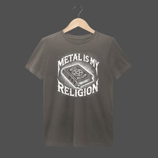 Nome do produto Camiseta Estonada | Metal Is My Religion