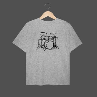 Nome do produto Camiseta Plus Size | Drums